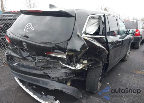 2019 Honda Pilot Ex-L из США, поврежденный, VIN 5FNYF6H50KB024694